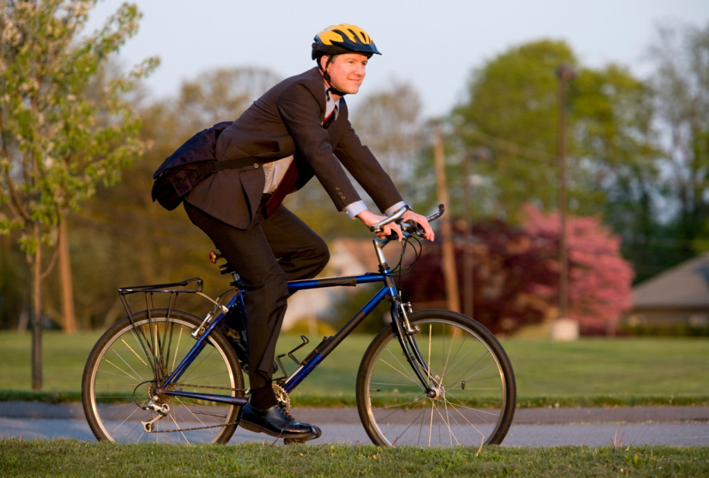 andare a lavoro in bici