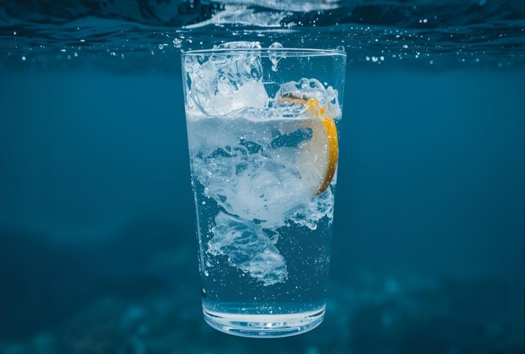 Acqua marina e acqua potabile